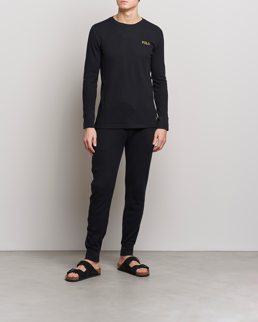 Herr | Byxor | Polo Ralph Lauren | Waffle Sweatpants Black