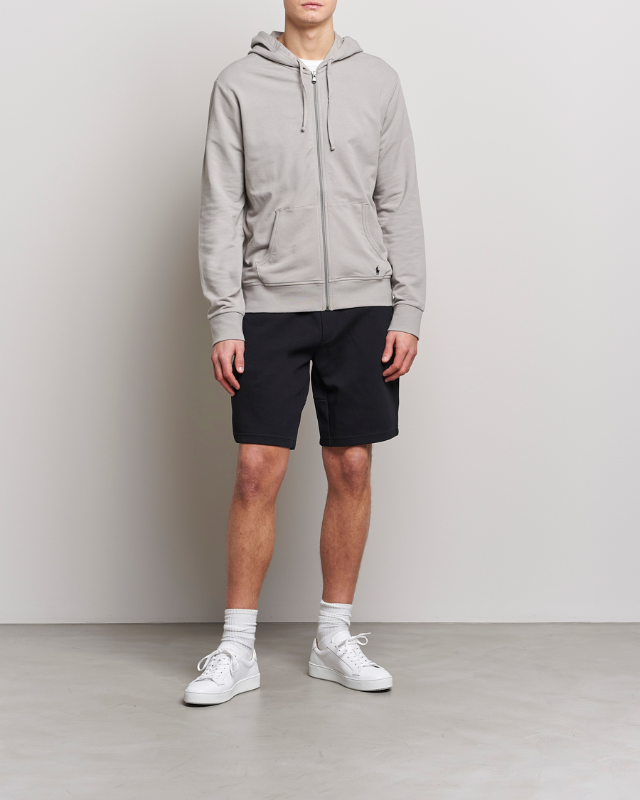 Herr | Tröjor | Polo Ralph Lauren | Cotton Jersey Long Sleeve Hoodie Grey Frog