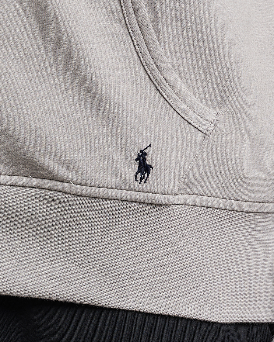 Herr | Tröjor | Polo Ralph Lauren | Cotton Jersey Long Sleeve Hoodie Grey Frog