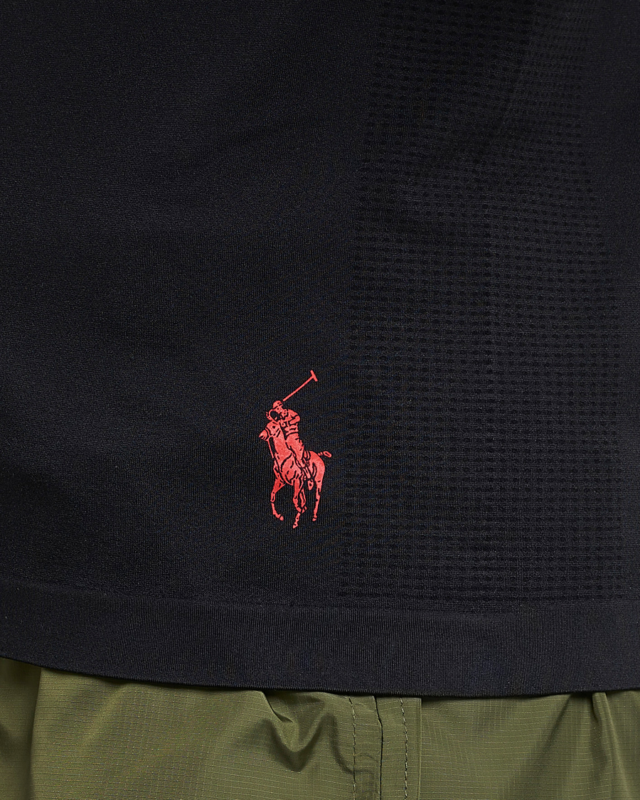 Herr | T-Shirts | Polo Ralph Lauren | Active Crew Neck Tee Polo Black