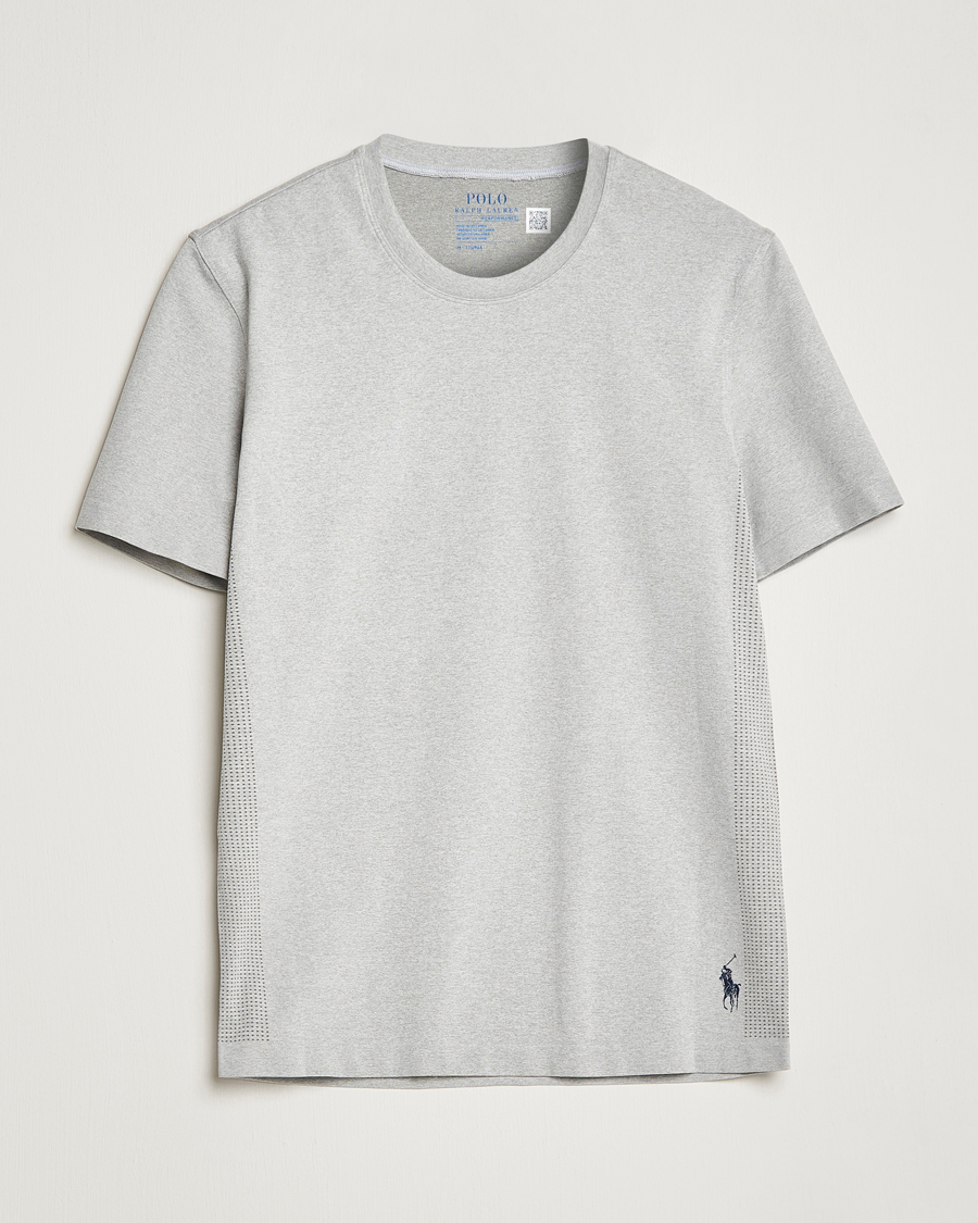 Herr | T-Shirts | Polo Ralph Lauren | Active Crew Neck Tee Light Sport Heather
