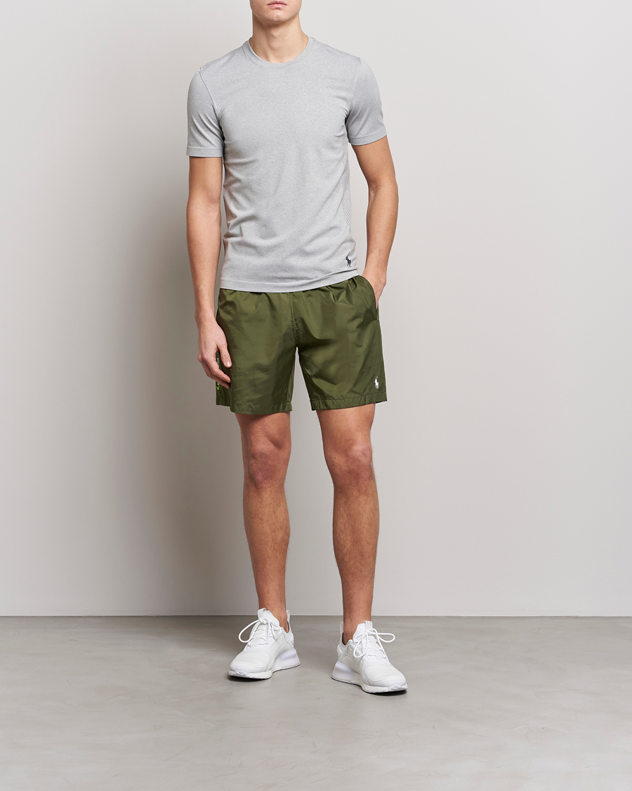 Herr | T-Shirts | Polo Ralph Lauren | Active Crew Neck Tee Light Sport Heather