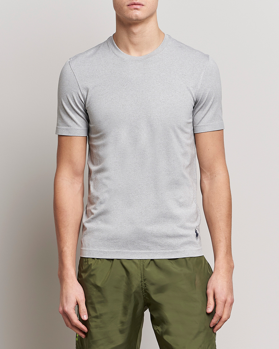 Herr | T-Shirts | Polo Ralph Lauren | Active Crew Neck Tee Light Sport Heather