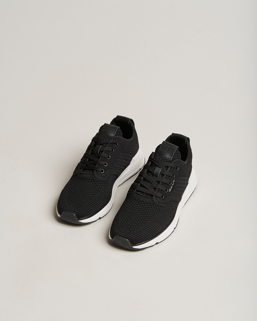 Herr | Svarta sneakers | GANT | Beeker Mesh Sneaker Black