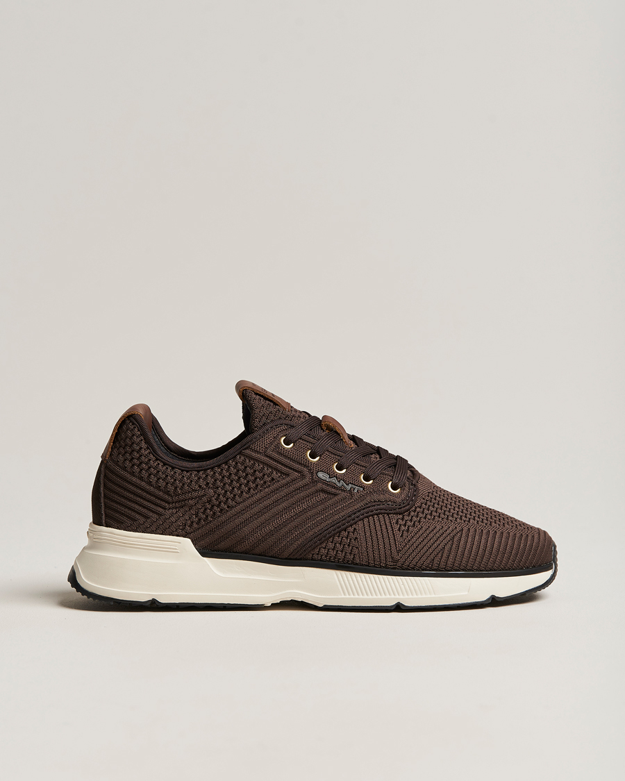 Herr | GANT Beeker Mesh Sneaker Dark Brown | GANT | Beeker Mesh Sneaker Dark Brown