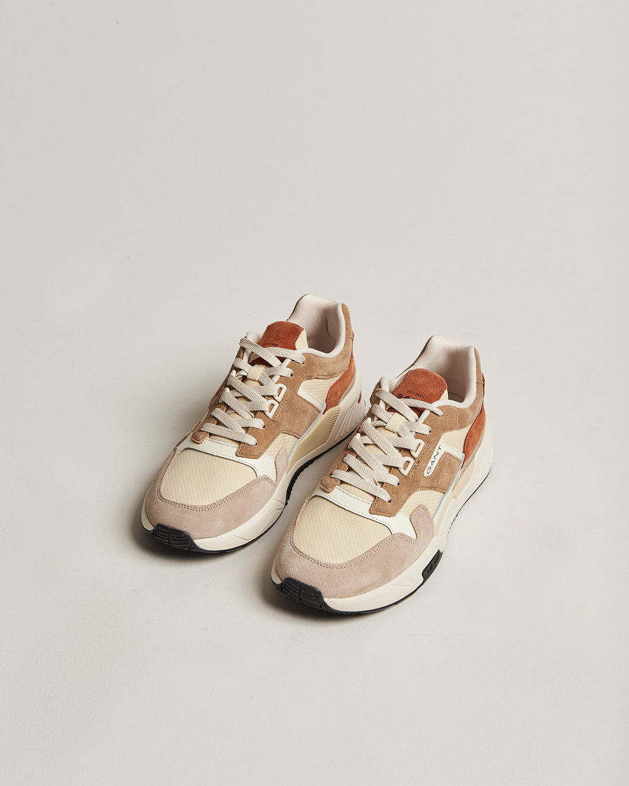 Herr | GANT Carst Running Sneaker Beige/Earth | GANT | Carst Running Sneaker Beige/Earth