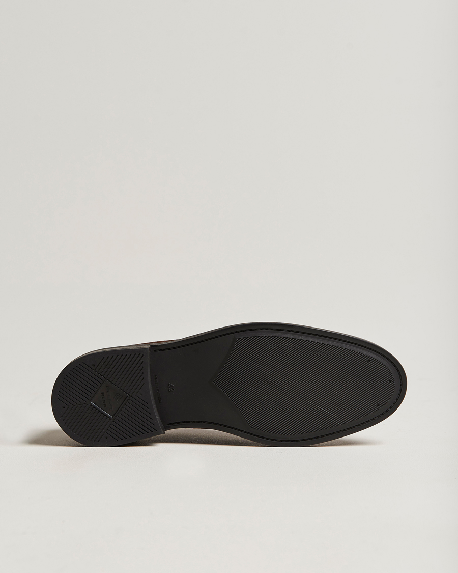 Herr | GANT St Akron Suede Derby Dark Brown | GANT | St Akron Suede Derby Dark Brown