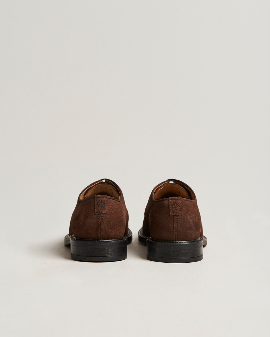 Herr | GANT St Akron Suede Derby Dark Brown | GANT | St Akron Suede Derby Dark Brown