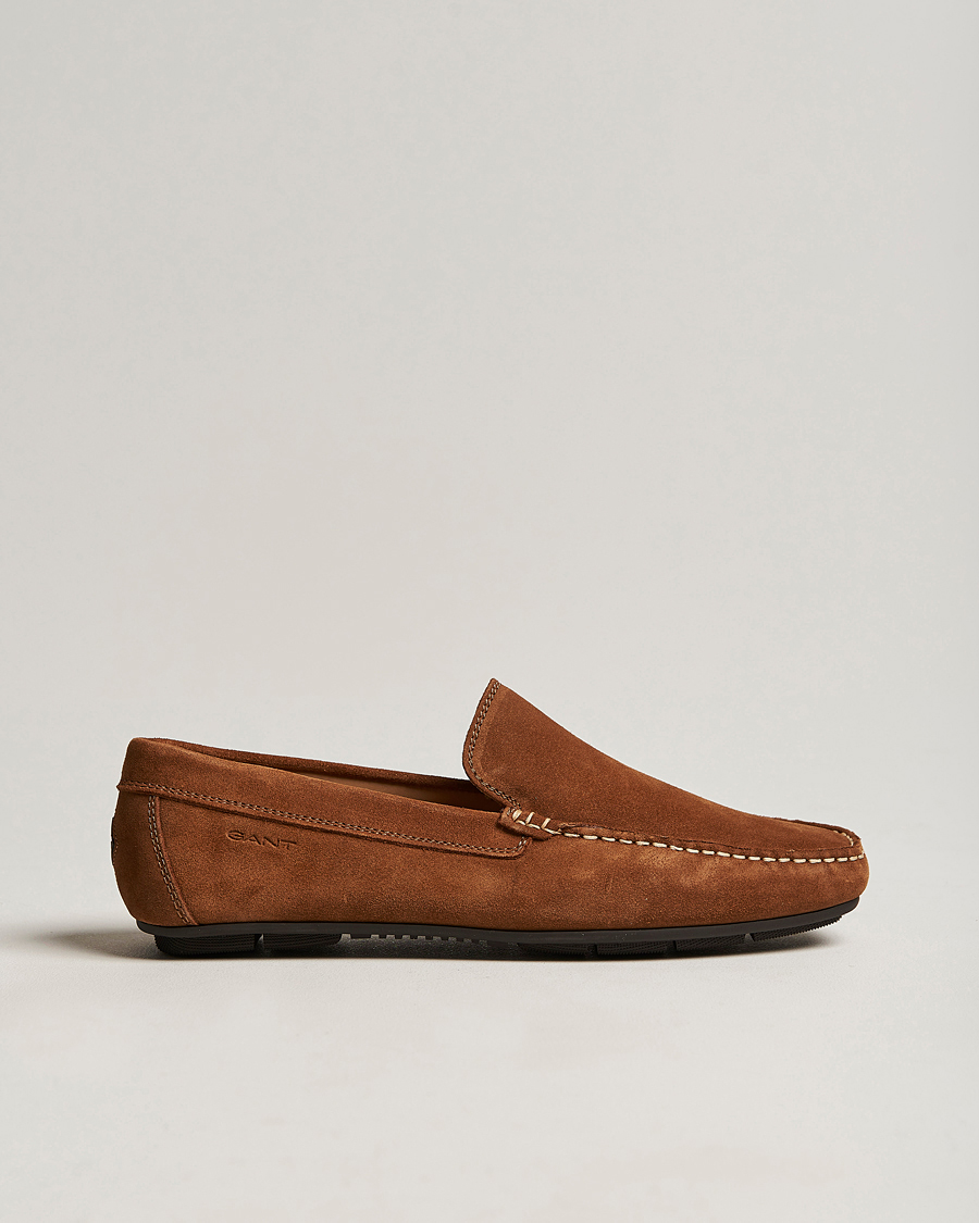 Herr | GANT Mc Bay Suede Car Shoe Cognac | GANT | Mc Bay Suede Car Shoe Cognac