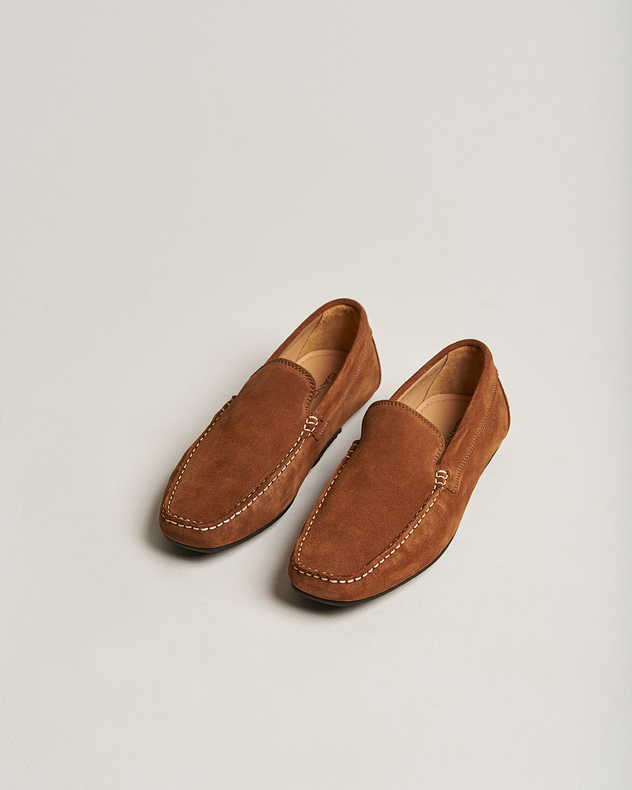 Herr | GANT Mc Bay Suede Car Shoe Cognac | GANT | Mc Bay Suede Car Shoe Cognac