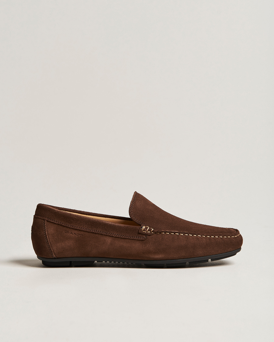 Herr | GANT Mc Bay Suede Car Shoe Dark Brown | GANT | Mc Bay Suede Car Shoe Dark Brown