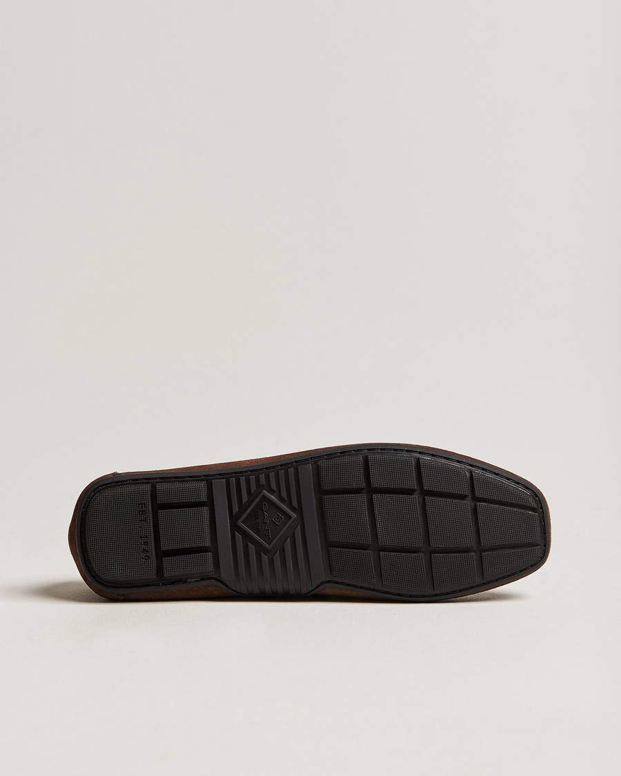 Herr | GANT Mc Bay Suede Car Shoe Dark Brown | GANT | Mc Bay Suede Car Shoe Dark Brown