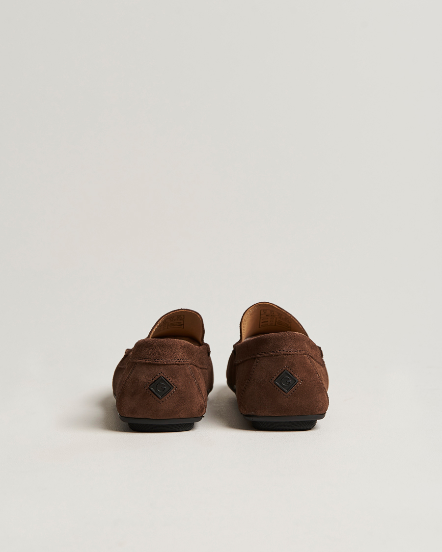Herr | GANT Mc Bay Suede Car Shoe Dark Brown | GANT | Mc Bay Suede Car Shoe Dark Brown