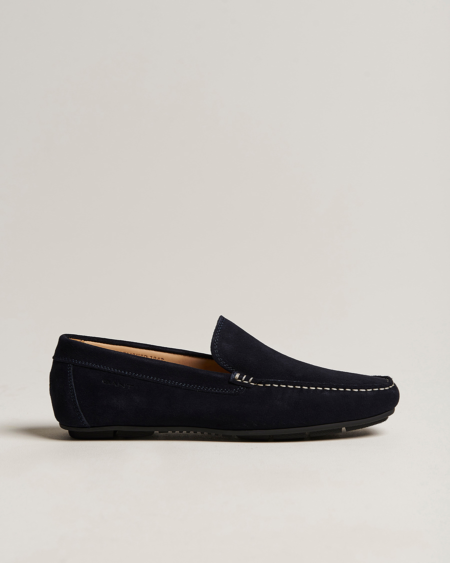 Herr | GANT Mc Bay Suede Car Shoe Marine | GANT | Mc Bay Suede Car Shoe Marine