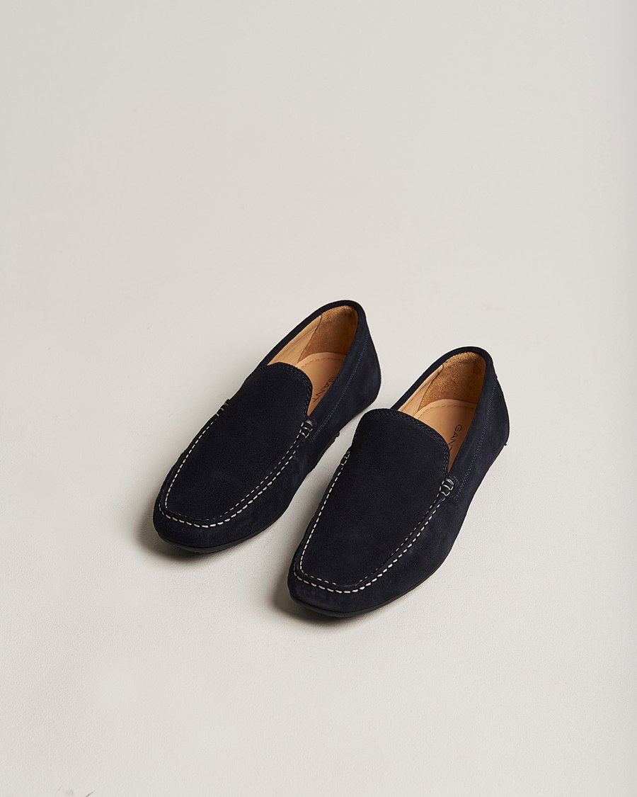 Herr | GANT Mc Bay Suede Car Shoe Marine | GANT | Mc Bay Suede Car Shoe Marine