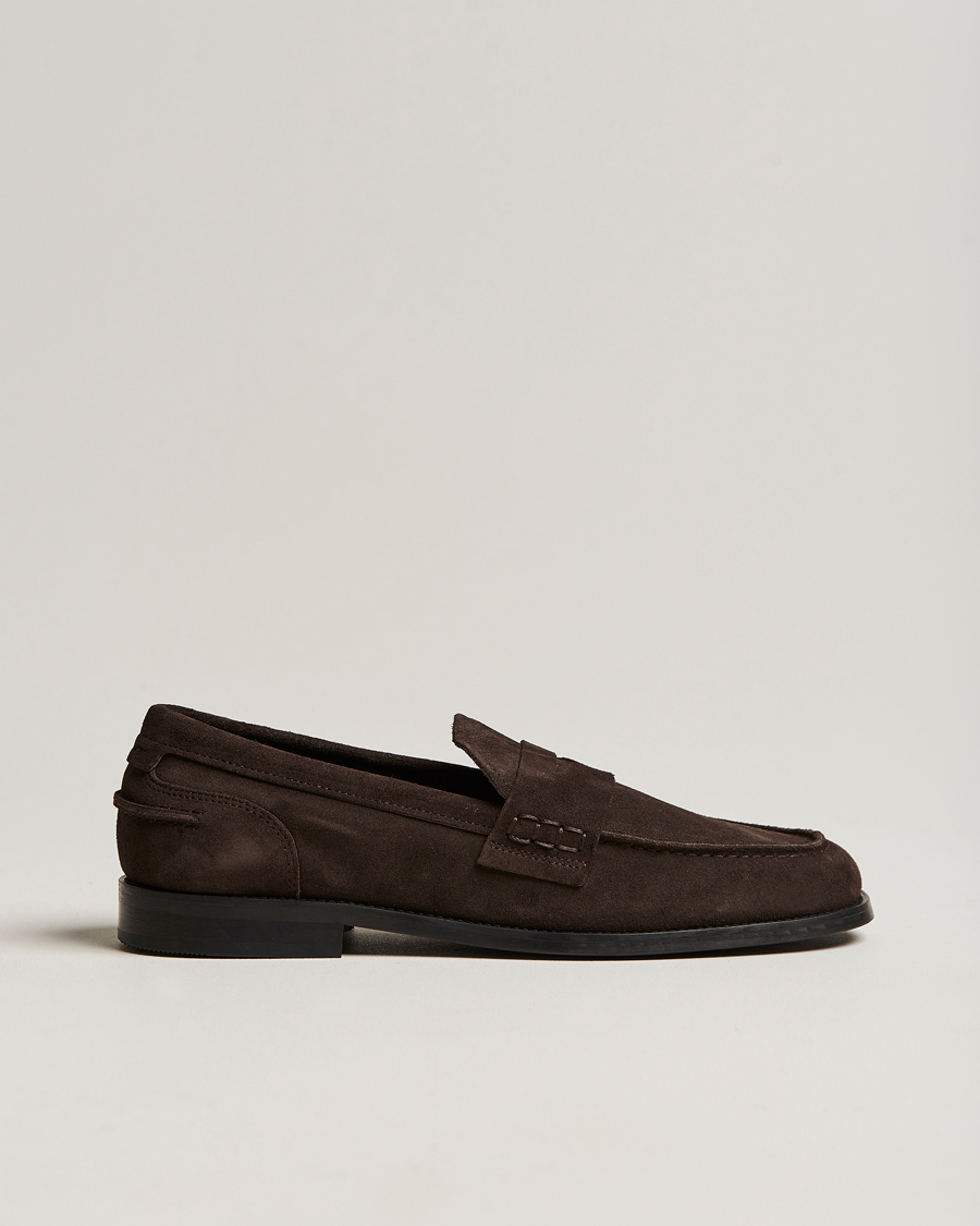 Herr | GANT Louon Suede Loafer Espresso | GANT | Louon Suede Loafer Espresso