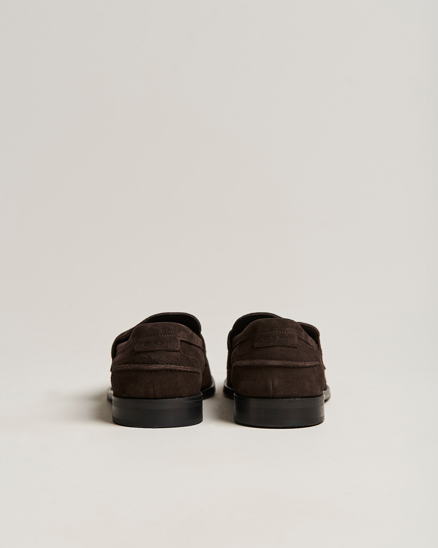Herr | GANT Louon Suede Loafer Espresso | GANT | Louon Suede Loafer Espresso