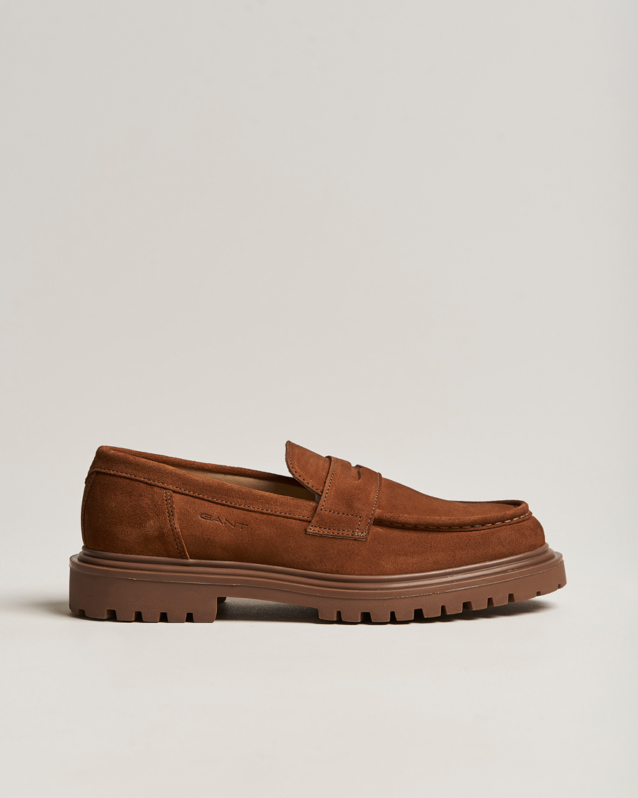 Herr | GANT Jackmote Suede Loafer Cognac | GANT | Jackmote Suede Loafer Cognac
