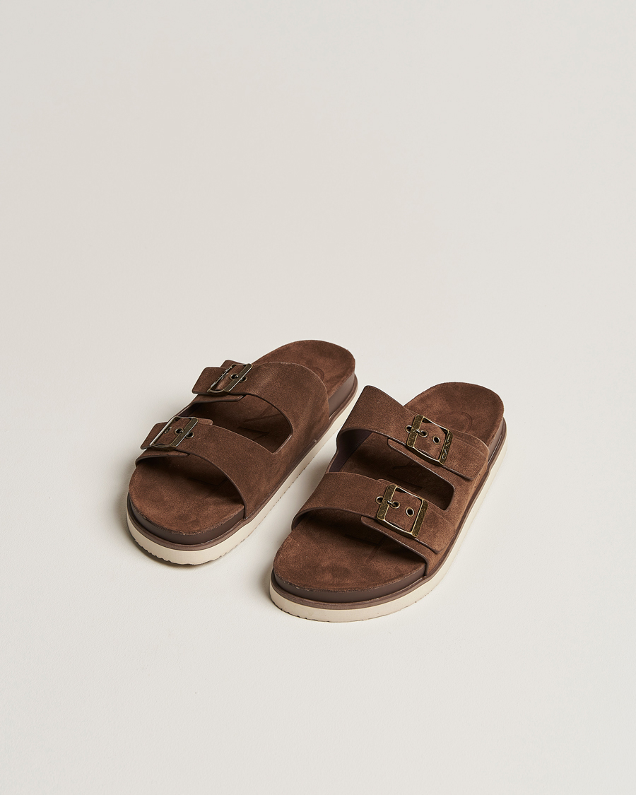 Herr | GANT Palbuddy Suede Sandal Tobacco Brown | Gant | Palbuddy Suede Sandal Tobacco Brown