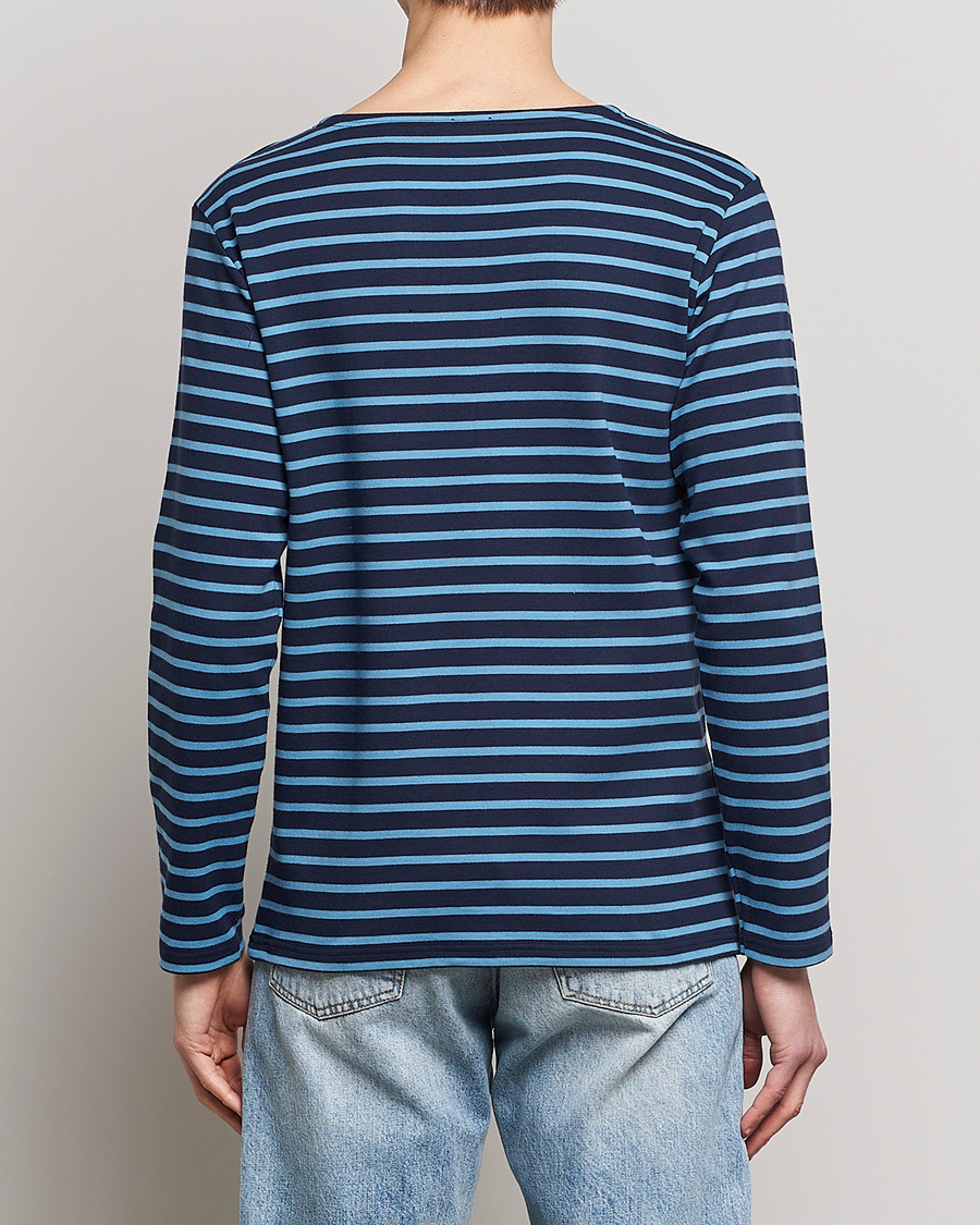 Herr | T-Shirts | Armor-lux | Houat Héritage Stripe Longsleeve T-shirt Marine Deep/St Lo