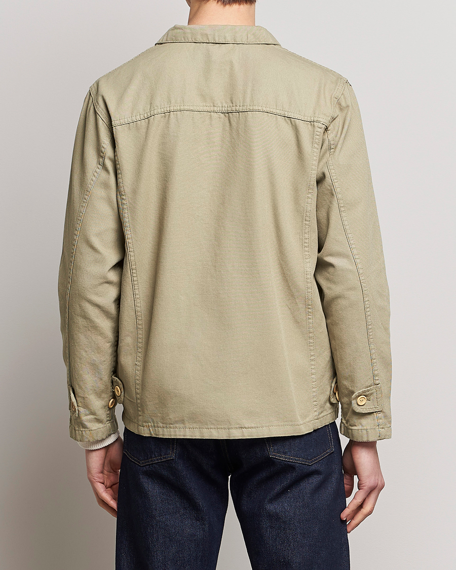 Herr | Skjortor | Armor-lux | Veste Pecheur Heritage Overshirt Argile