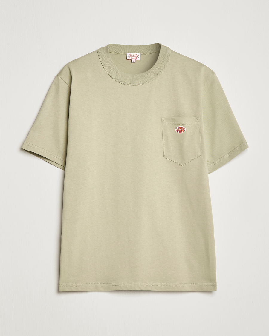 Herr | T-Shirts | Armor-lux | Callac Pocket T-Shirt Argile