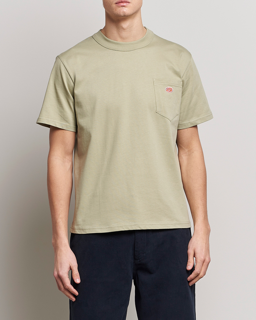 Herr | T-Shirts | Armor-lux | Callac Pocket T-Shirt Argile