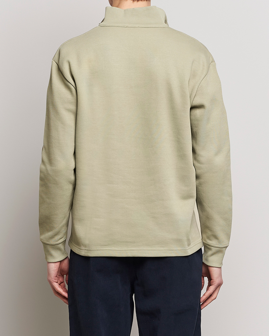 Herr | Tröjor | Armor-lux | Camionneur Cotton Half Zip Sweater Argile