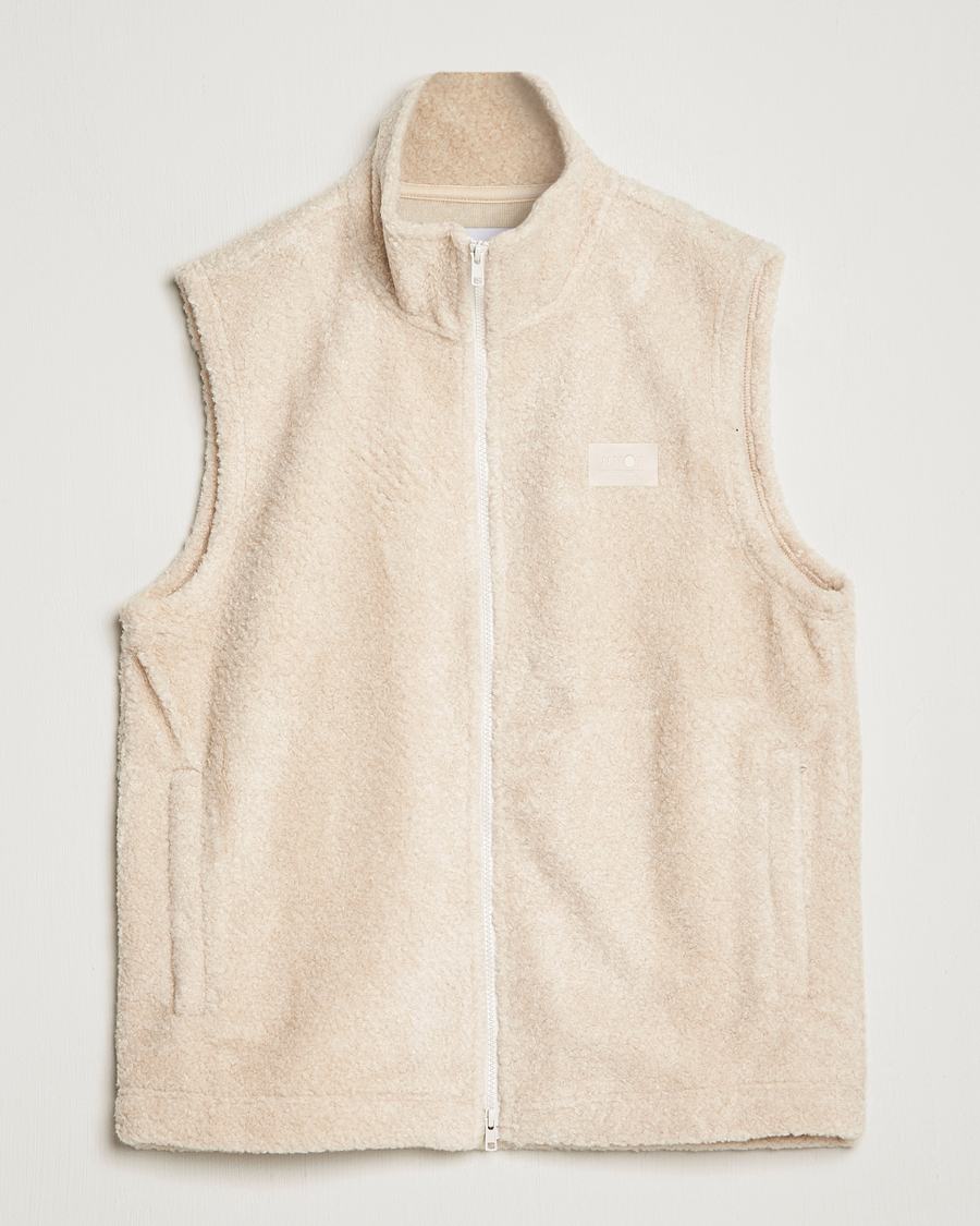 Herr | Tröjor | NN07 | Nil Pile Vest Ecru