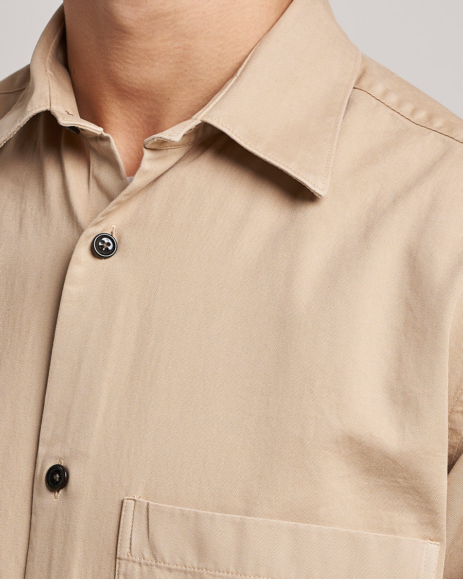 Herr | Skjortor | NN07 | Freddy Pocket Overshirt Light Khaki