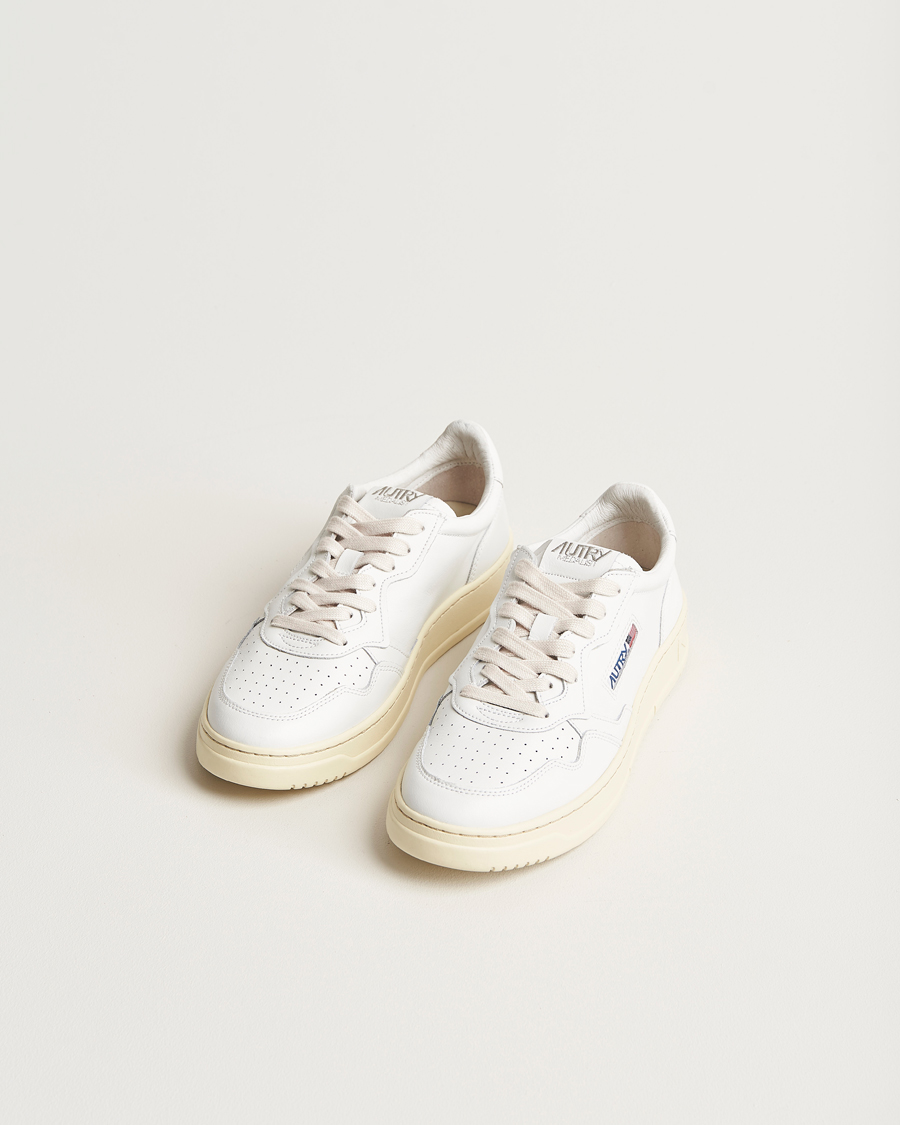 Herr |  | Autry | Medalist Low Leather Sneaker White