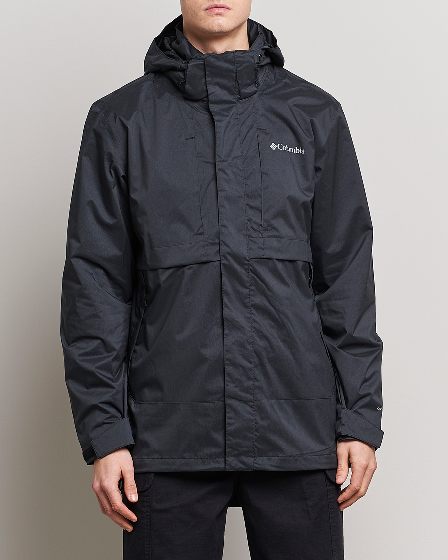 Herr | Jackor | Columbia | Wright Lake Rain Jacket Black