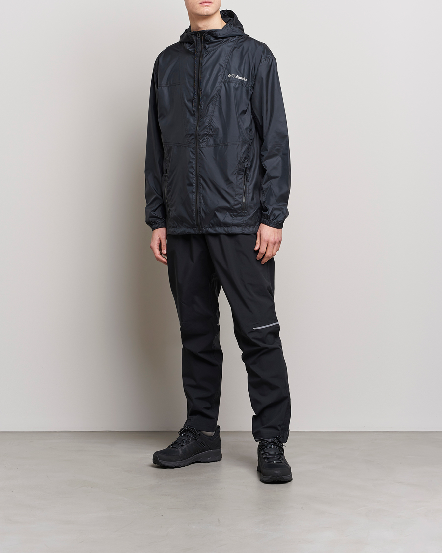 Herr | Jackor | Columbia | Trail Traveler Windbreaker Black