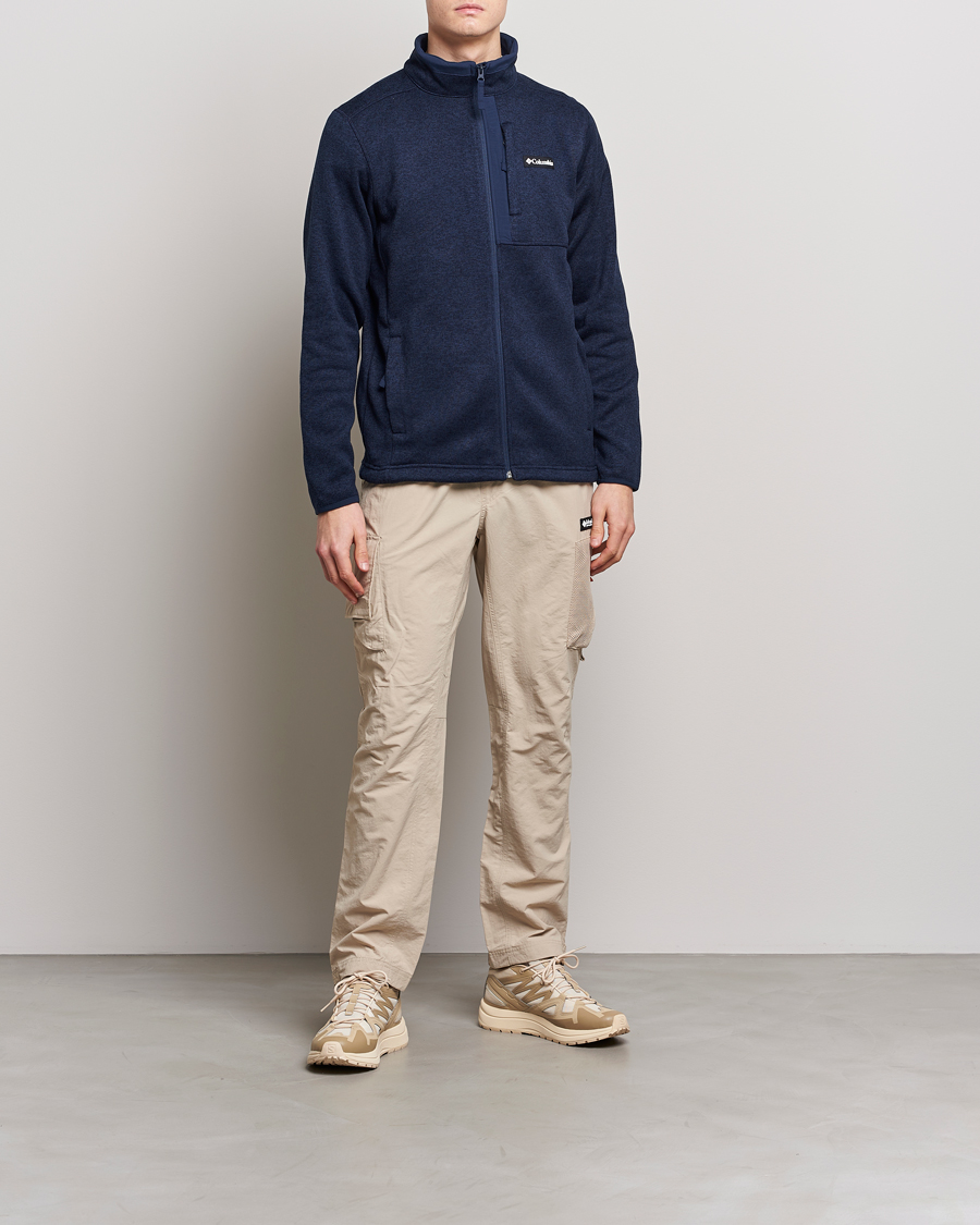 Herr | Tröjor | Columbia | Sweater Weather Full Zip Fleece Collegiate Navy