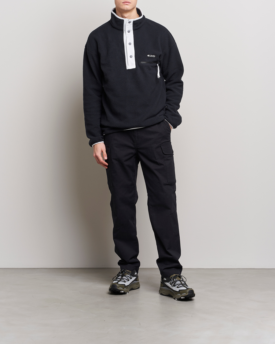 Herr | Tröjor | Columbia | Helvetia Half Snap Fleece Black