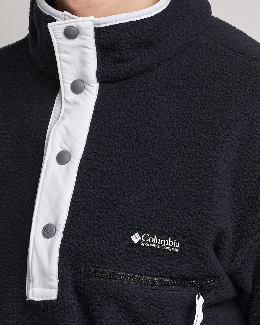 Herr | Tröjor | Columbia | Helvetia Half Snap Fleece Black