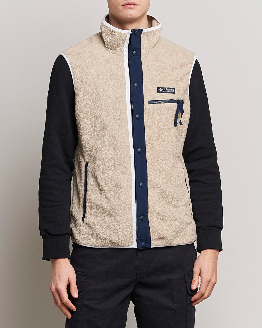 Herr | Fleecetröjor | Columbia | Helvetia Fleece Vest Ancient Fossil