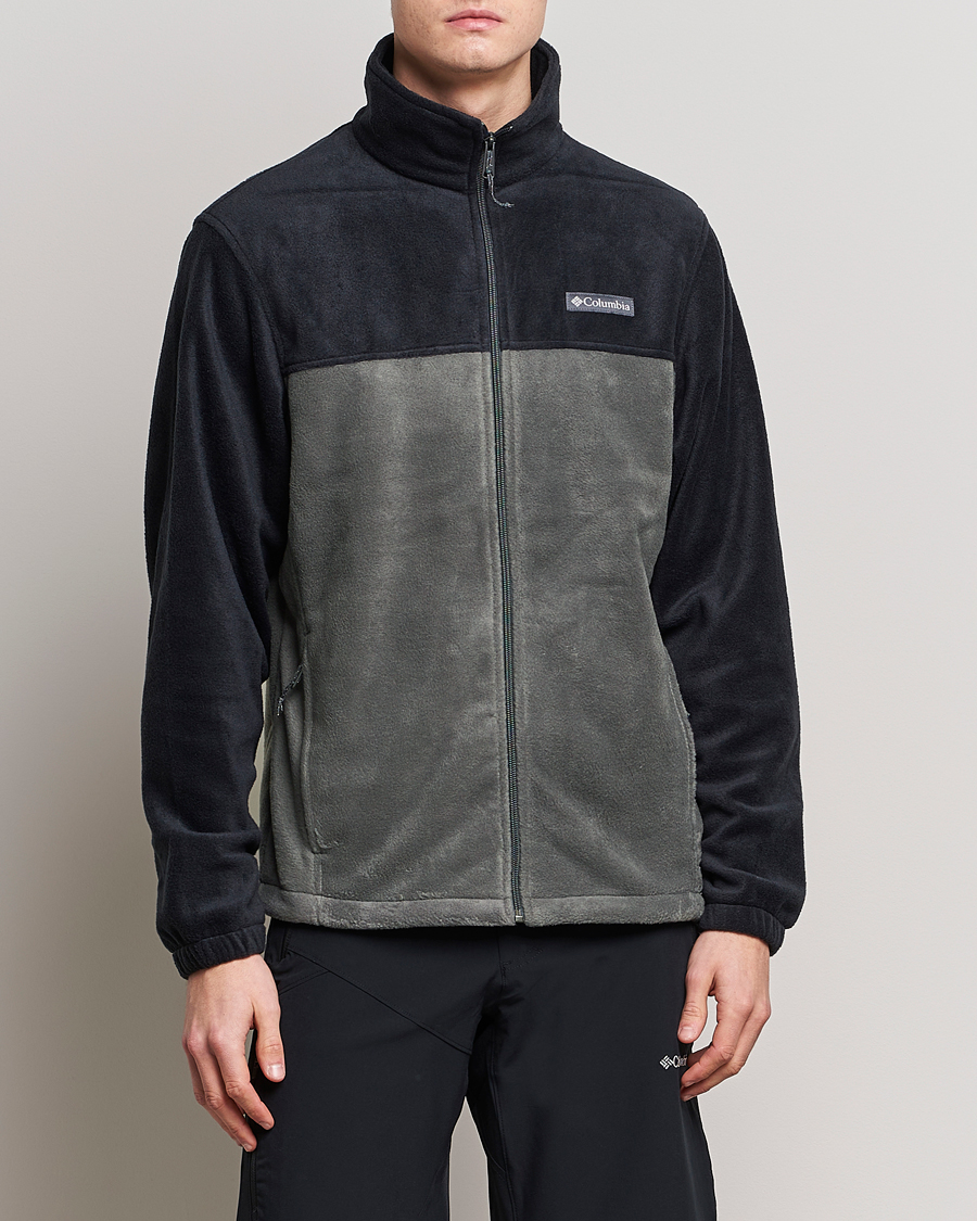 Herr | Tröjor | Columbia | Steens Mountain Full Zip 2.0 Fleece Black/Grill