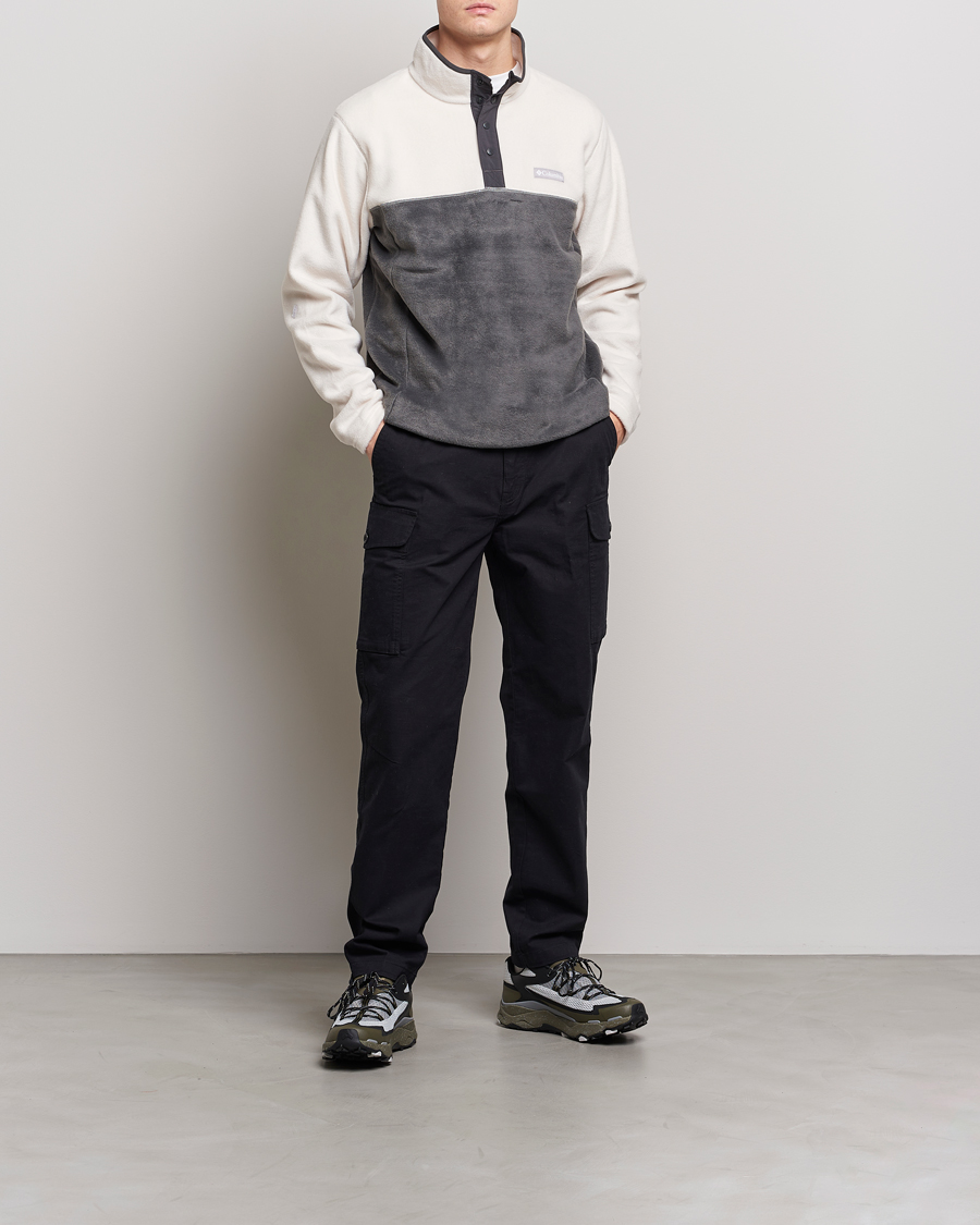 Herr | Tröjor | Columbia | Steens Mountain Half Snap 2.0 Fleece Shark/Chalk/Shark