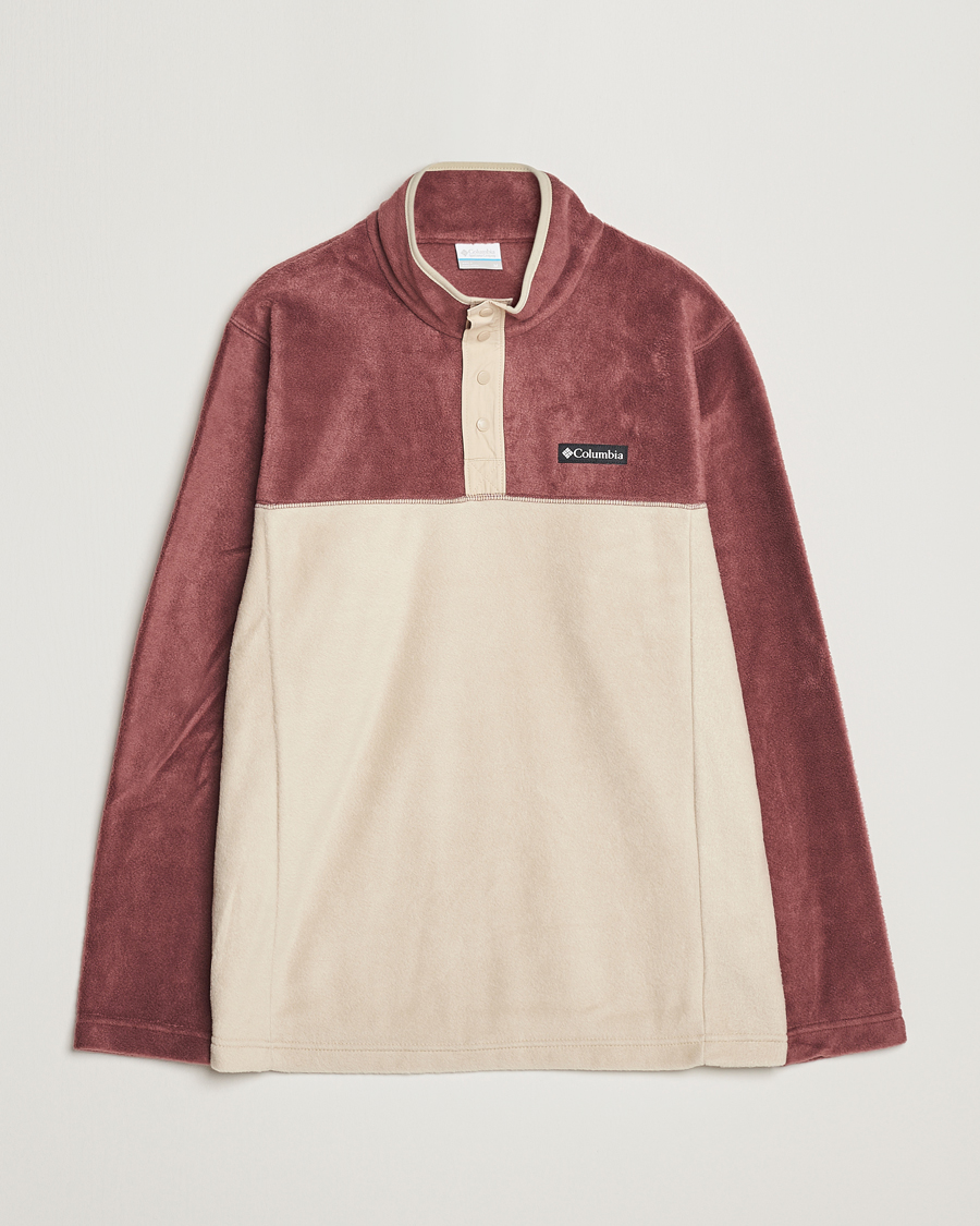 Herr | Tröjor | Columbia | Steens Mountain Half Snap 2.0 Fleece Light Raisin
