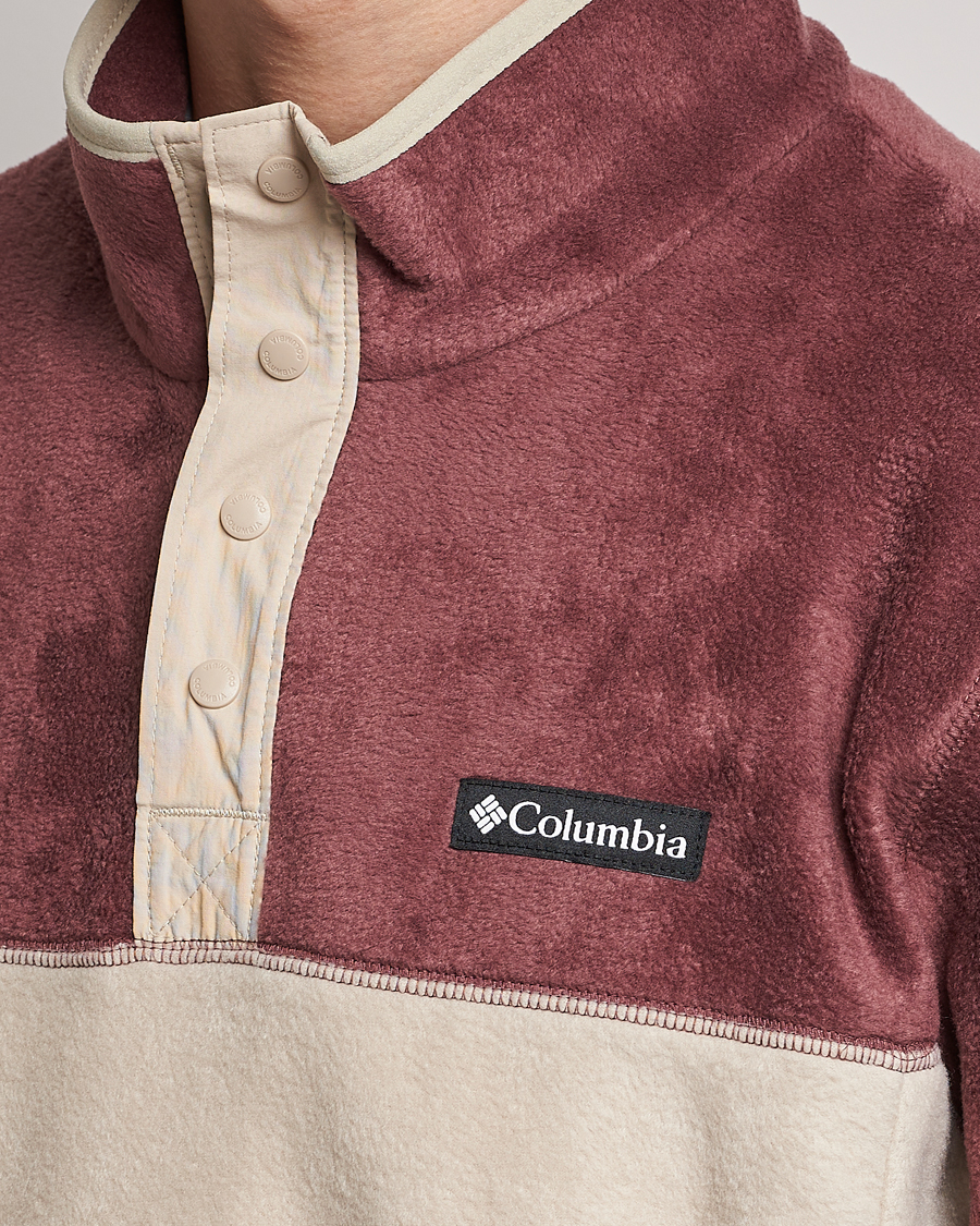 Herr | Tröjor | Columbia | Steens Mountain Half Snap 2.0 Fleece Light Raisin