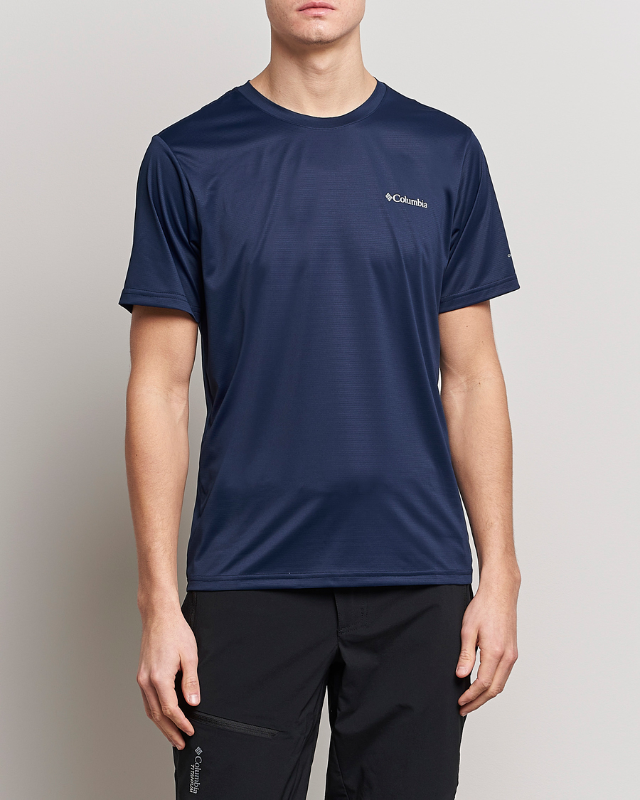 Herr | T-Shirts | Columbia | Hike Function T-shirt Collegiate Navy