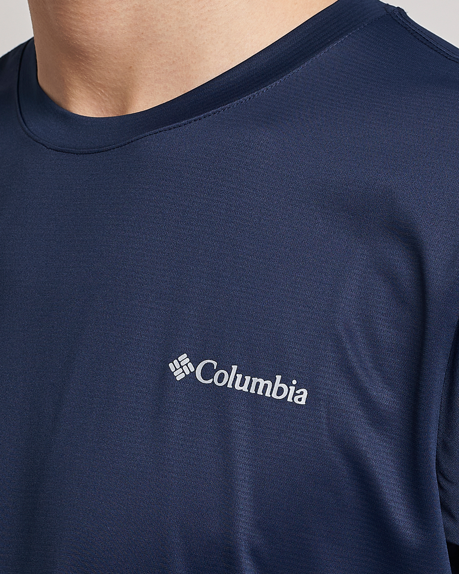 Herr | T-Shirts | Columbia | Hike Function T-shirt Collegiate Navy