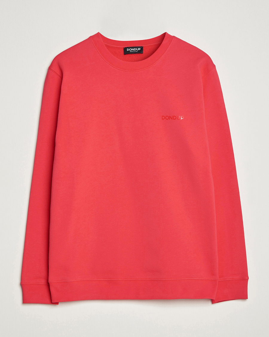 Herr | Tröjor | Dondup | Logo Sweatshirt Coral