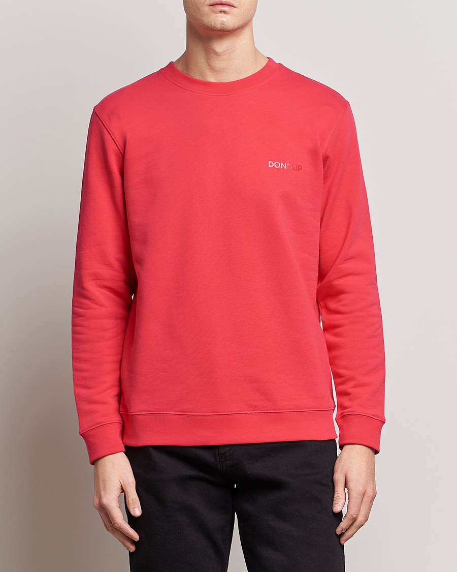 Herr | Tröjor | Dondup | Logo Sweatshirt Coral