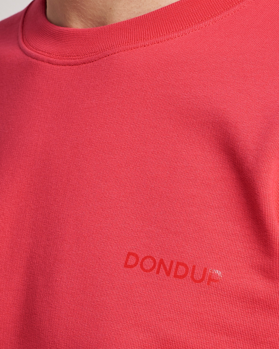 Herr | Tröjor | Dondup | Logo Sweatshirt Coral