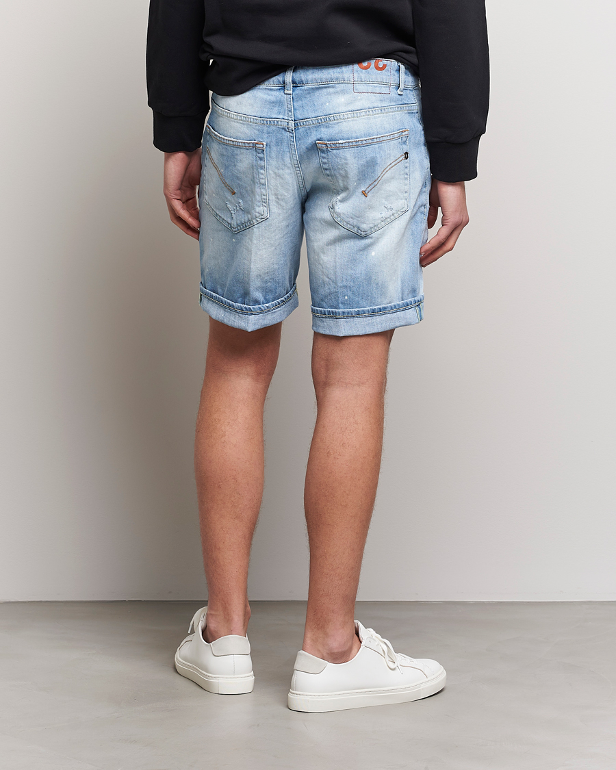Herr | Shorts | Dondup | Derick Bull Denim Shorts Light Blue