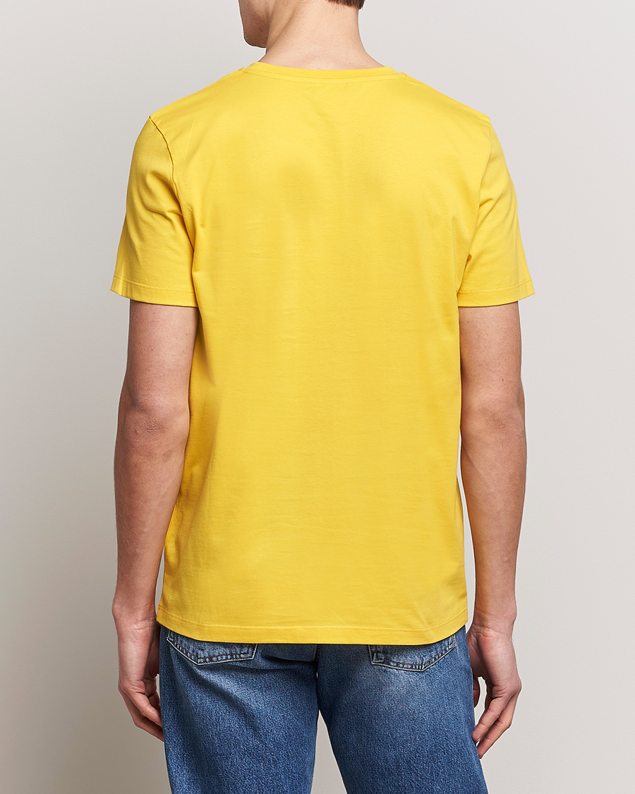 Herr | T-Shirts | Dondup | Crew Neck Tee Yellow