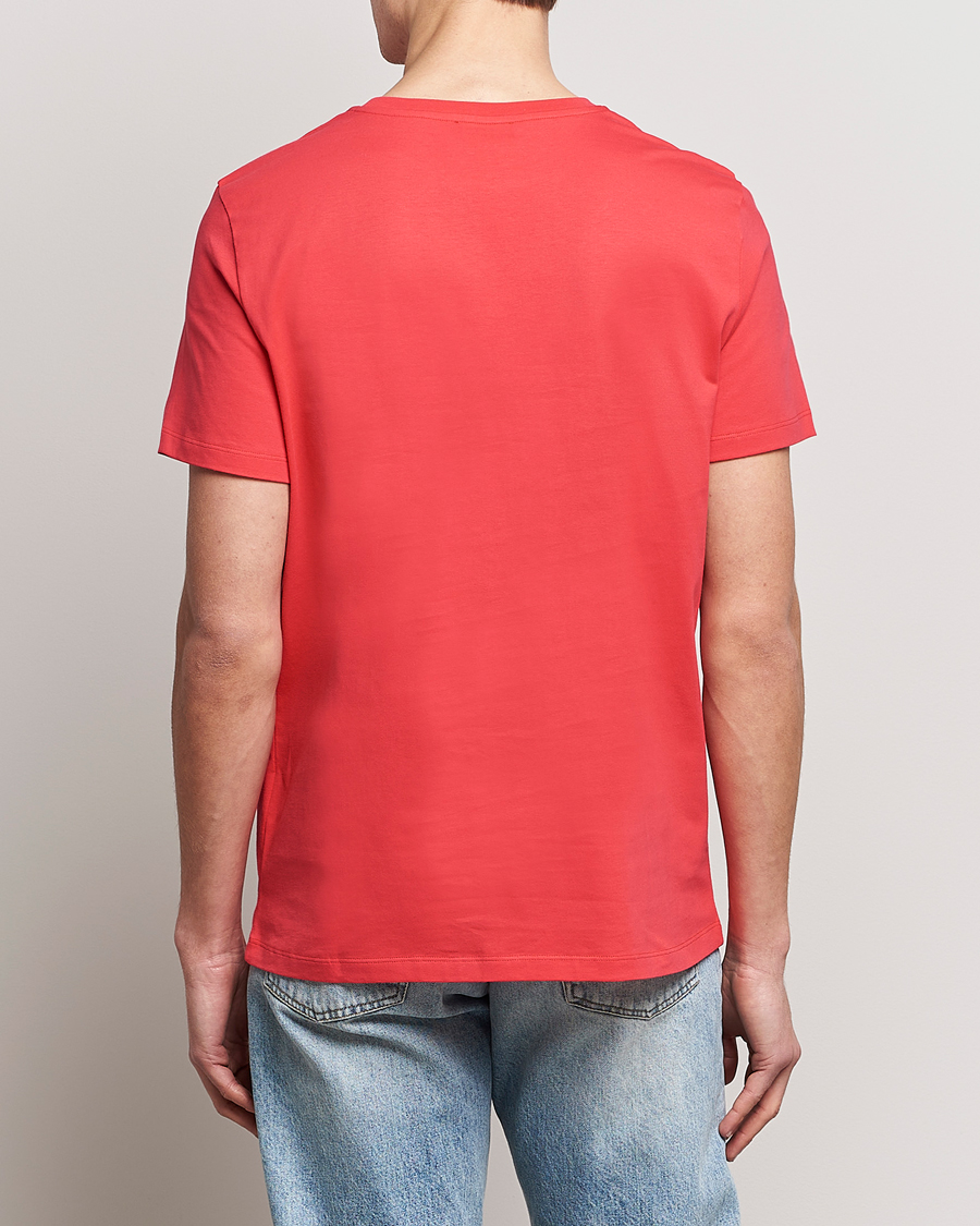 Herr | T-Shirts | Dondup | Crew Neck Tee Coral