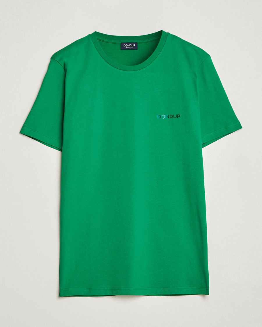 Herr | T-Shirts | Dondup | Crew Neck Tee Green